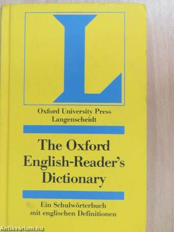 The Oxford English-Reader's Dictionary