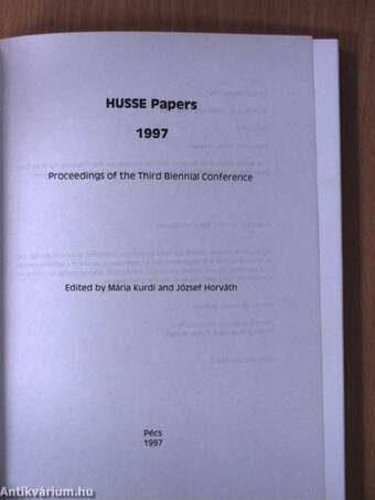 HUSSE Papers 1997