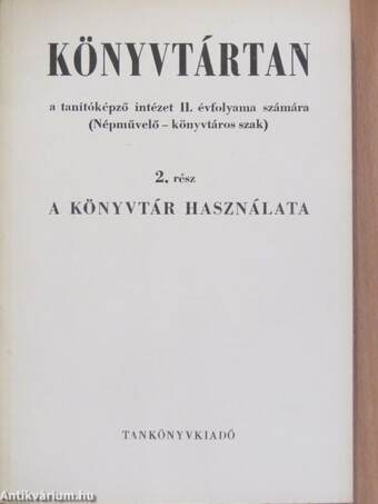 Könyvtártan 2.