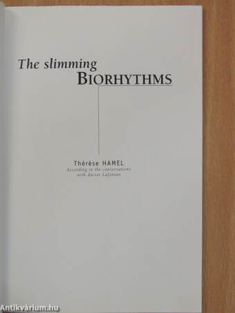 The slimming Biorhythms