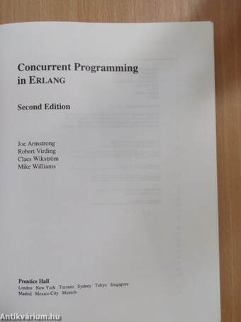 Concurrent Programming in ERLANG