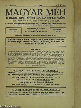 Magyar Méh 1943. február