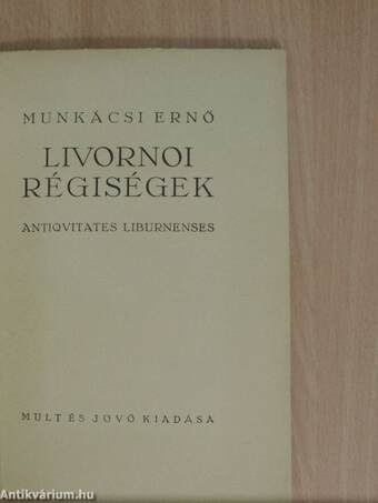 Livornoi régiségek