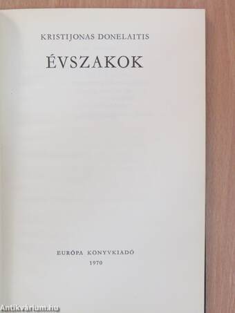 Évszakok