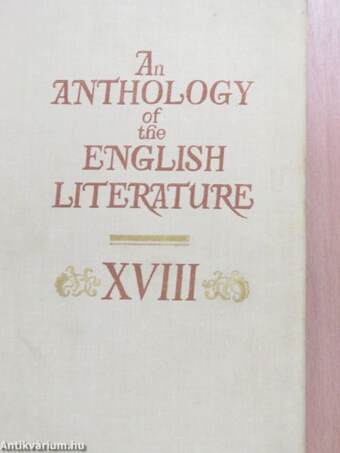 An Anthology of the English Literature XVIII