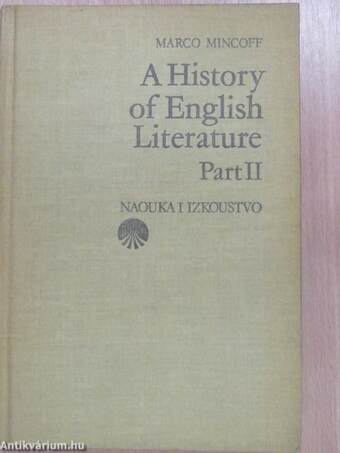 A History of English Literature II.