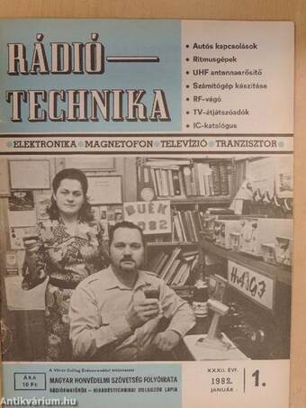 Rádiótechnika 1982. január-december