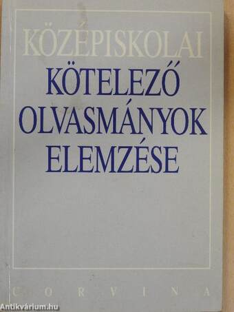 Középiskolai kötelező olvasmányok elemzése