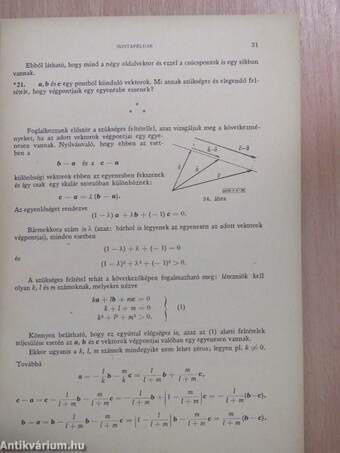 Műszaki matematikai gyakorlatok A. IX.