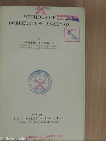 Methods of correlation analysis