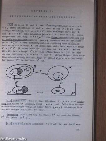 Elemente der Analysis auf Mannigfaltigkeiten