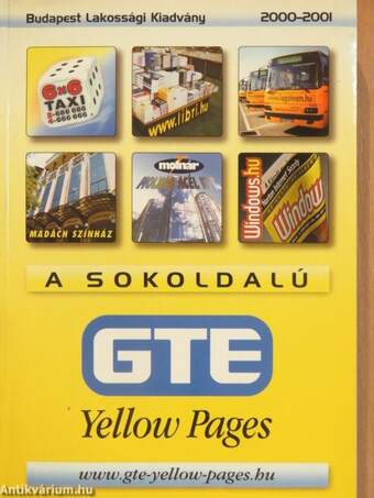 A sokoldalú GTE Yellow Pages 2000-2001