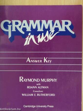 Grammar in Use - Answer Key