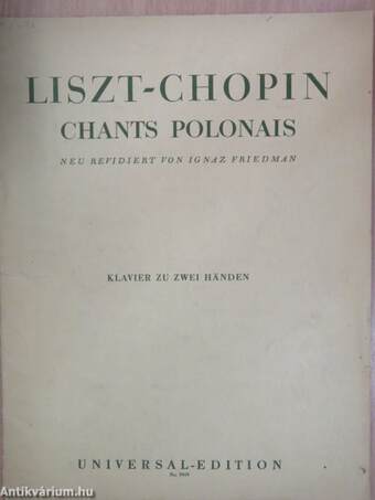 Chants Polonais/Klavier zu zwei Händen