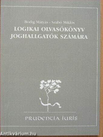 Logikai olvasókönyv joghallgatók számára