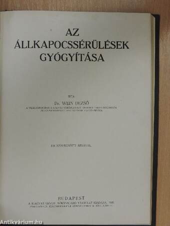 Elektrokardiographia/A szembetegségek physicotherapiája/Az állkapocssérülések gyógyítása