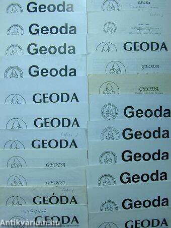 Geoda 1991, 1992, 1994-1996, 1998-2003. (vegyes számok, 22 db)