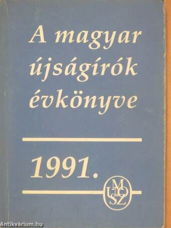 A Magyar Újságírók Évkönyve 1991