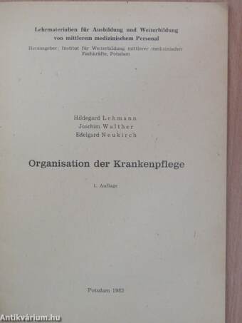 Organisation der Krankenpflege