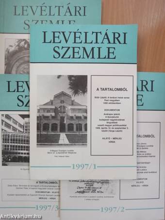 Levéltári Szemle 1997/1-4.