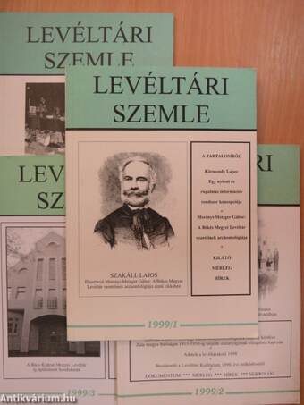 Levéltári Szemle 1999/1-4.