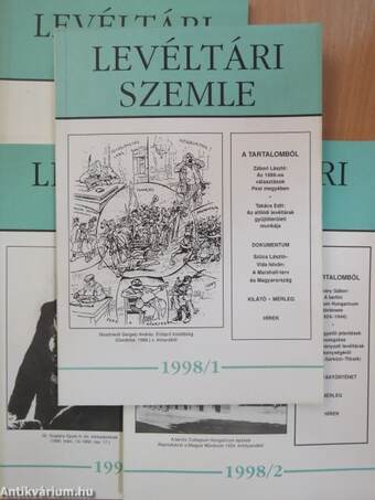 Levéltári Szemle 1998/1-4.