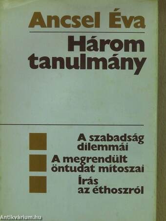 Három tanulmány (dedikált példány)