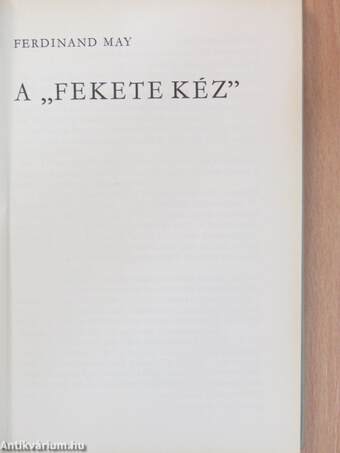 A "fekete kéz"