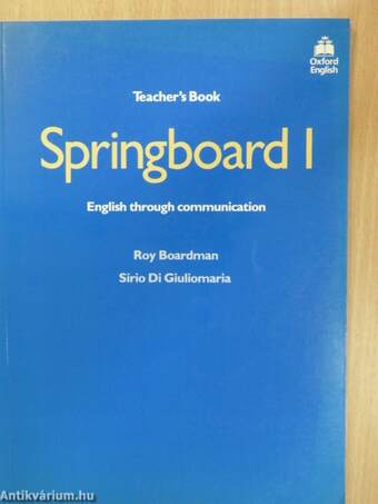 Springboard 1. - Teacher's Book