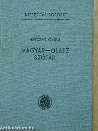 Magyar-olasz szótár