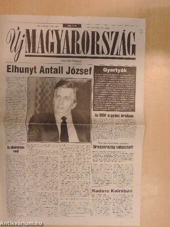 Új Magyarország 1993-1994. (vegyes számok) (8 db)