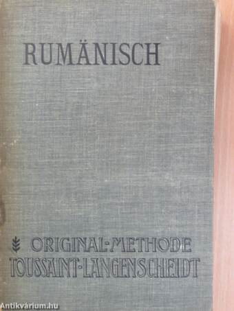 Rumänisch - 1-36. Brief/I-VII. Beilage/Sachregister