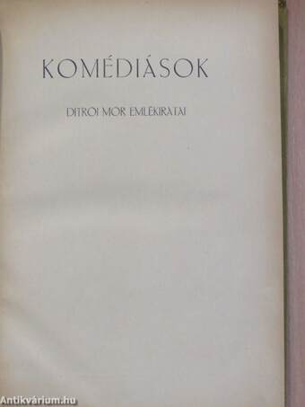 Komédiások