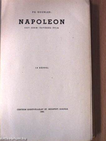 Napoleon (Tiltólistás kötet)