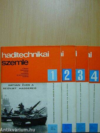 Haditechnikai Szemle 1978/1-4.