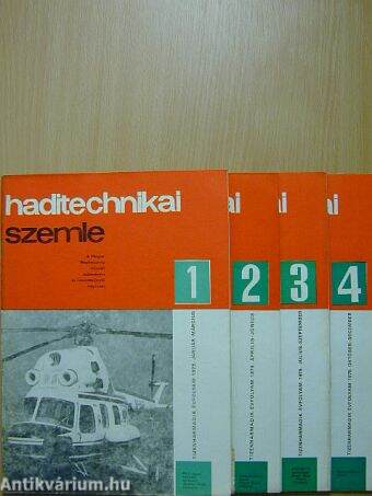 Haditechnikai Szemle 1979/1-4.