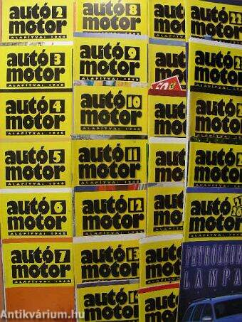 Autó-Motor 1997. január-december