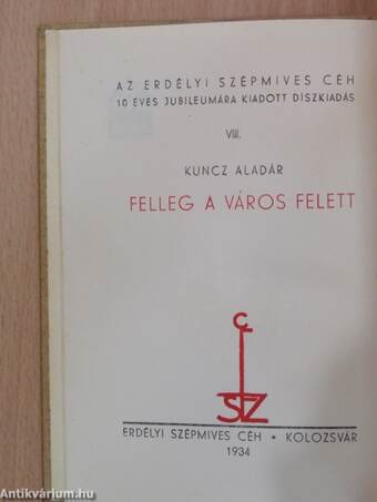 Felleg a város felett