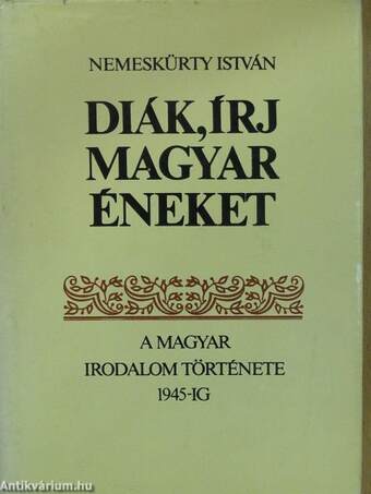 Diák, írj magyar éneket 1-2. (dedikált példány)