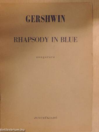 Rhapsody in blue