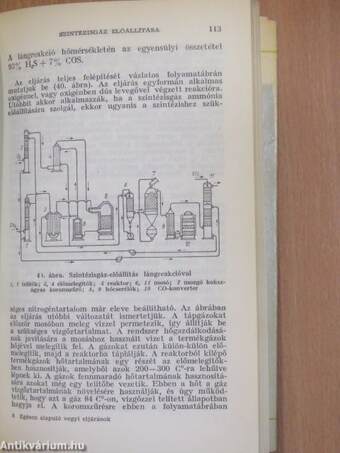 Égésen alapuló vegyipari eljárások