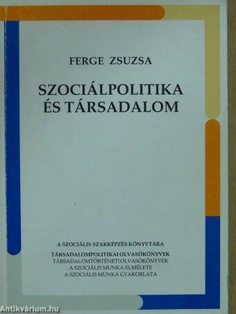 Szociálpolitika és társadalom