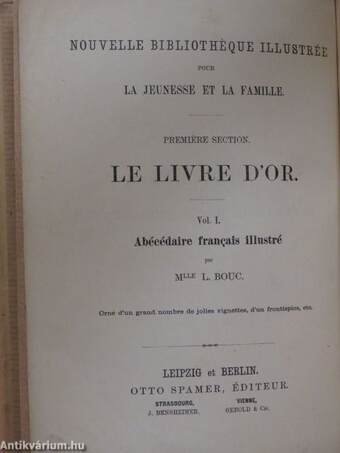 Le livre d'or I.