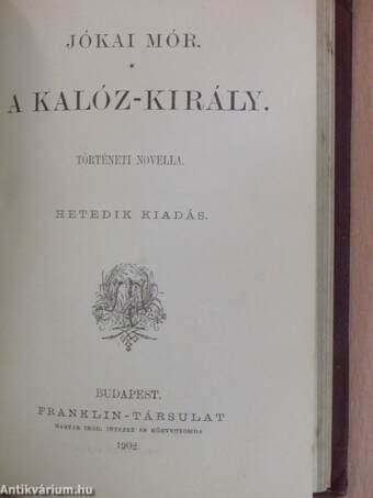 A varchoniták/Fortunatus Imre/A kalóz-király