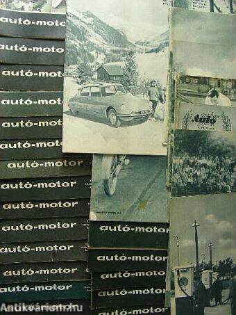 Autó-Motor 1957-1969. (vegyes számok)