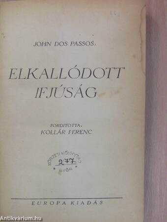 Elkallódott ifjúság