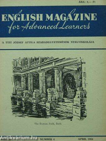 English Magazine for Advanced Learners 1958/4.