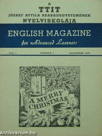 English Magazine for Advanced Learners 1957/7.