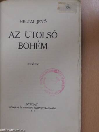 Az utolsó bohém