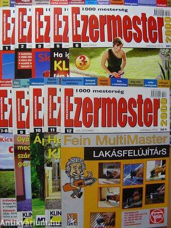 Ezermester 2000. (nem teljes évfolyam)